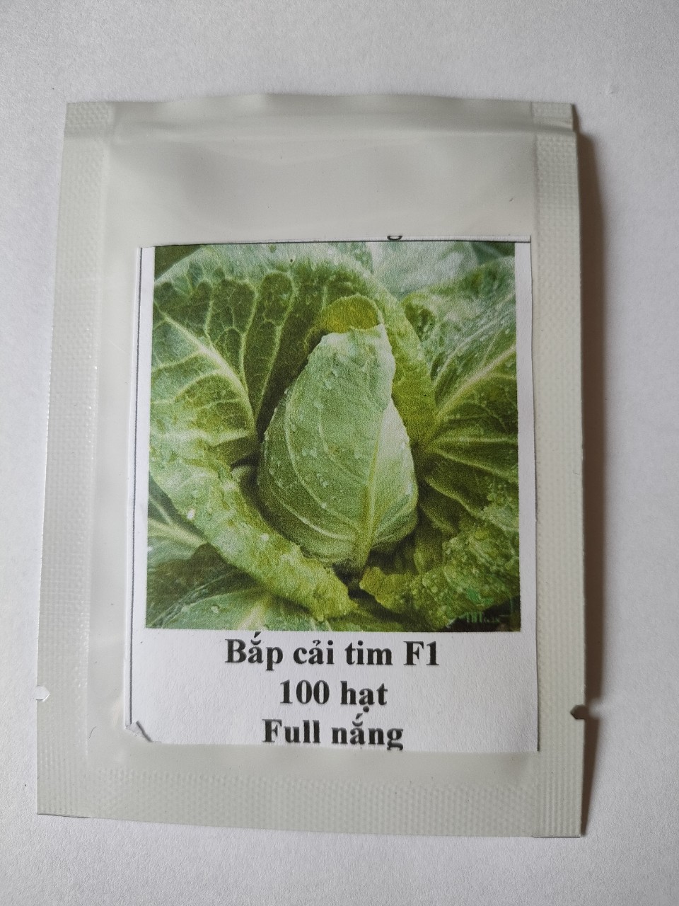 Hạt giống bắp cải trái tim nhập khẩu