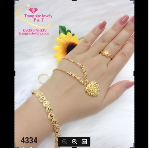 Bộ trang sức dự tiệc 1