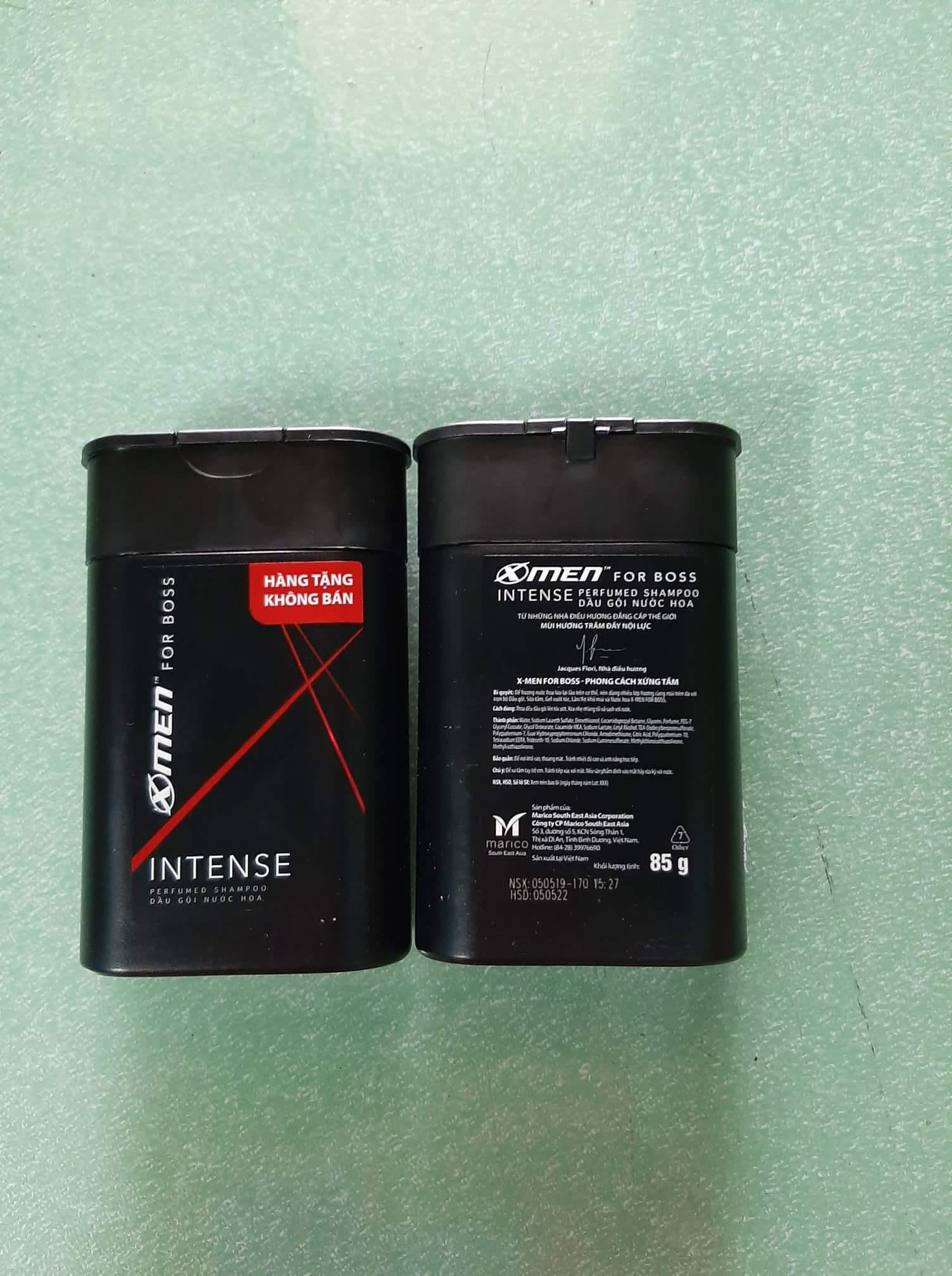 Combo 2 Chai dầu gội Xmen ForBoss 85g.