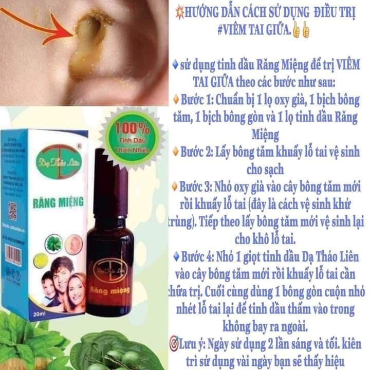 Tinh dầu răng miệng DẠ THẢO LIÊN