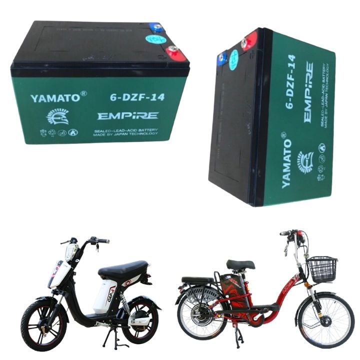 Ắc quy xe máy điện củ 12V-20Ah còn 80%