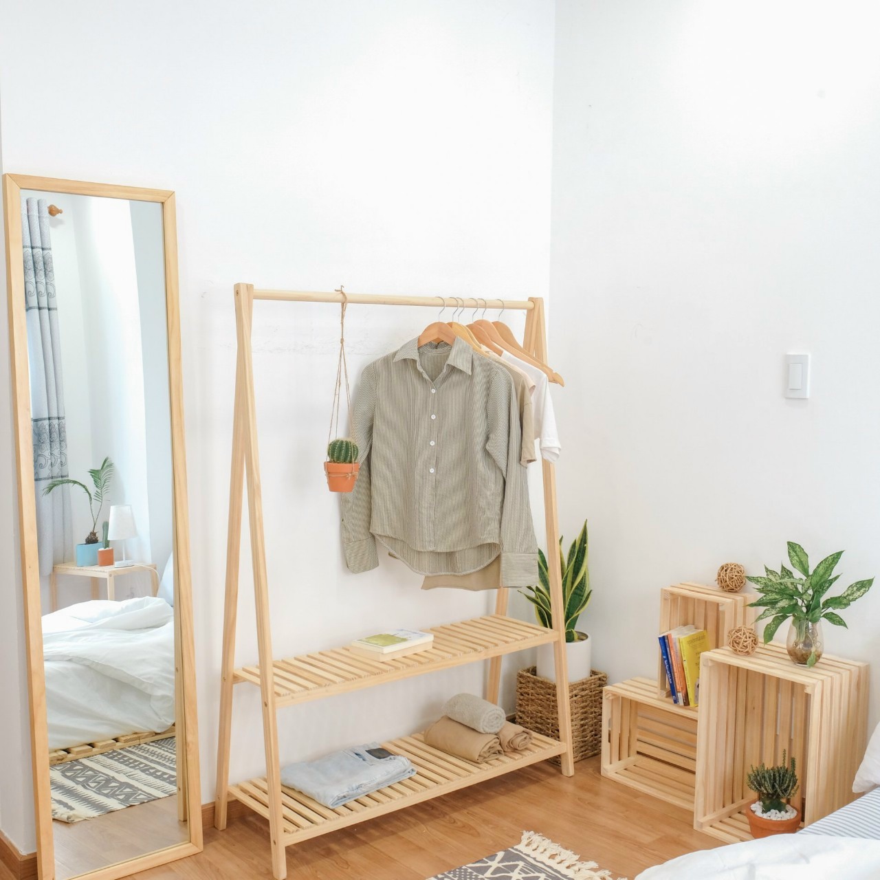Gương Toàn Thân Vuông Góc Chữ Nhật
