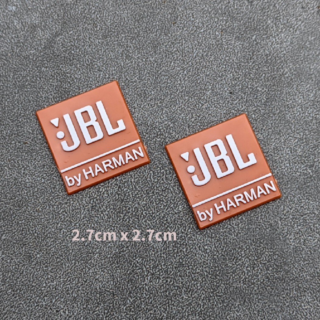 Bộ 2 Tem Dán Loa Bluetooth, Kích thước 2,7cm x 2,7cm