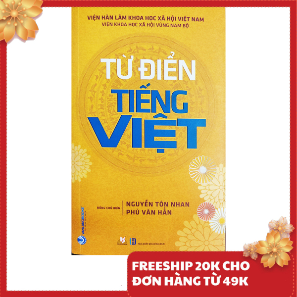 Sách - Từ điển Tiếng Việt bìa cam