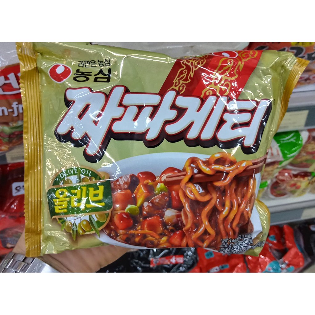 Mì Tương Đen Chapaghetti Hàn Quốc 140G. 짜파게티