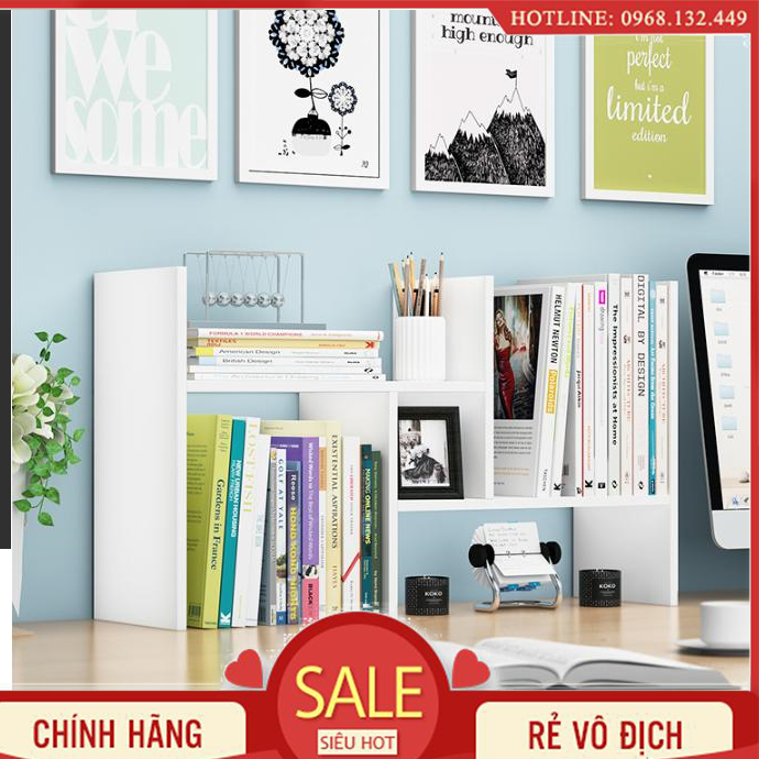 Kệ sách giá sach để bàn tiện ích thông minh- GP62