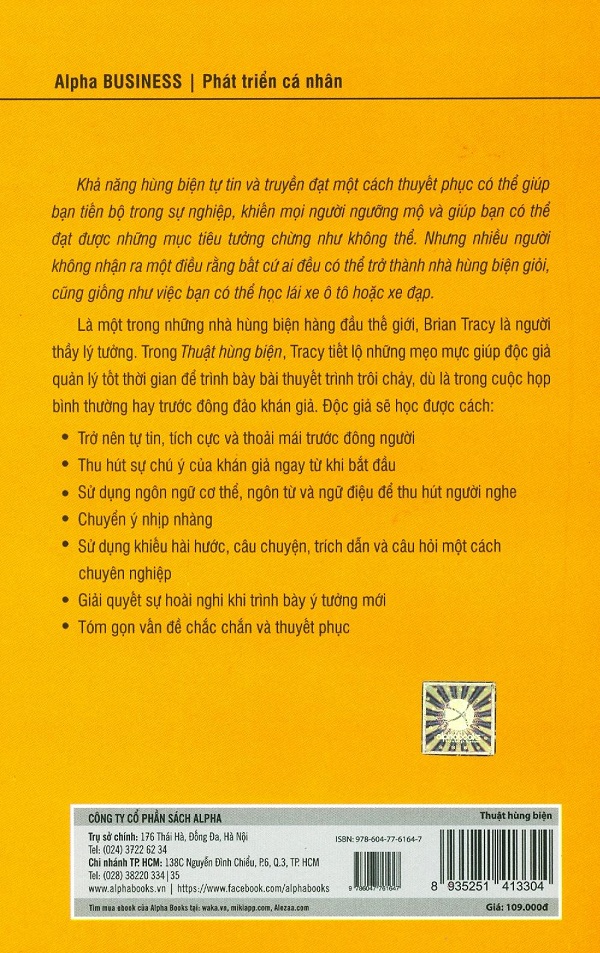 Thuật hùng biện - Brian Tracy