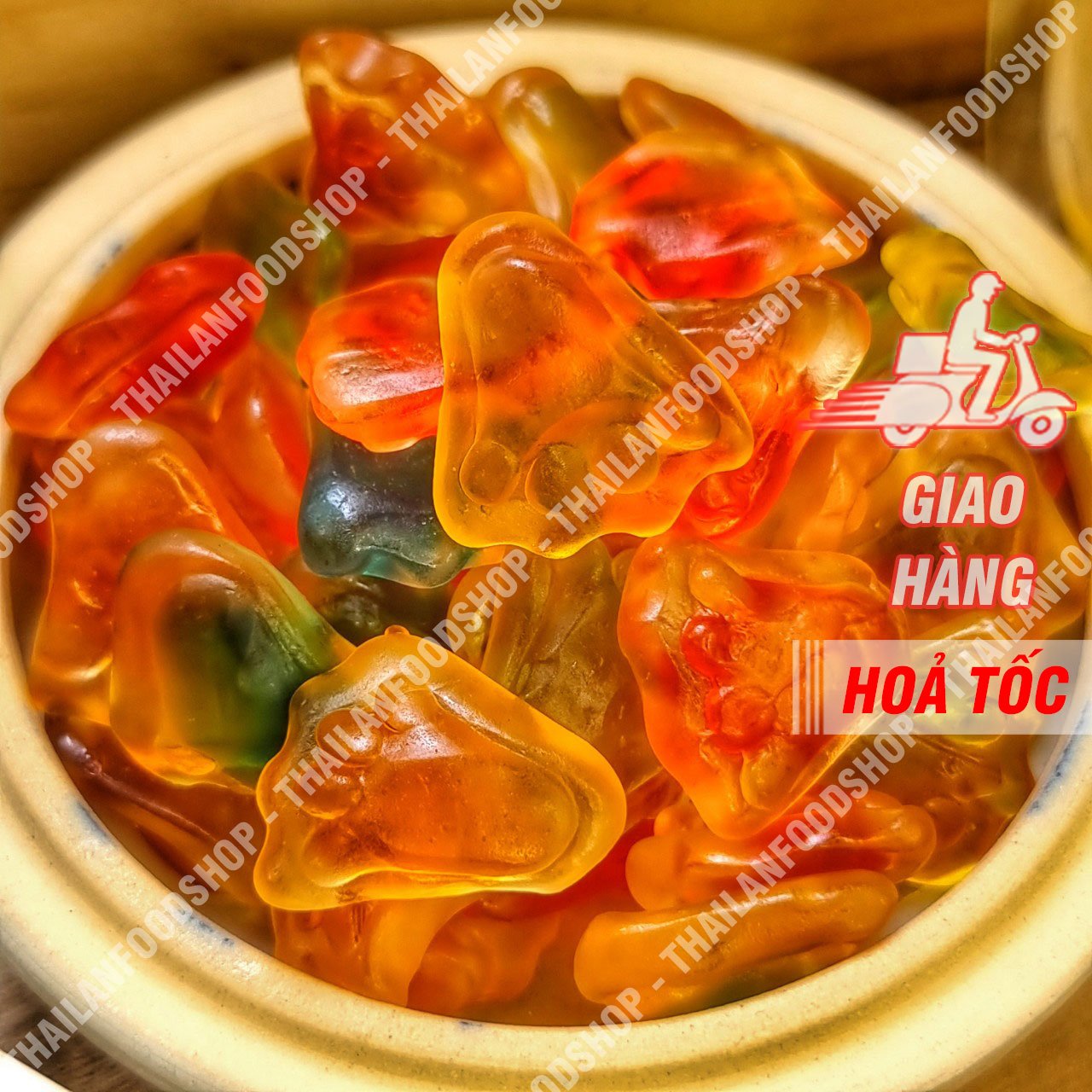 Kẹo Dẻo Chip Chip - Lon 500gr
