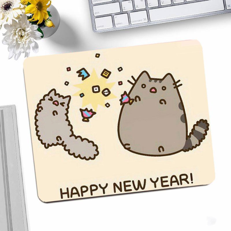 Miếng di chuột in hình MÈO PUSHEEN cute hoạt hình chibi anime miếng kê chuột miếng lót chuột