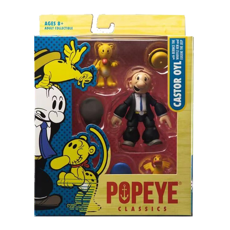 Popeye mô hình kinh điển Olive Castor oyl youtooz poopdeck Đồ chơi mô hình nhân vật Popeye bluto Đồ chơi mô hình anime búp bê Quà Tặng Ngày Thứ Bảy