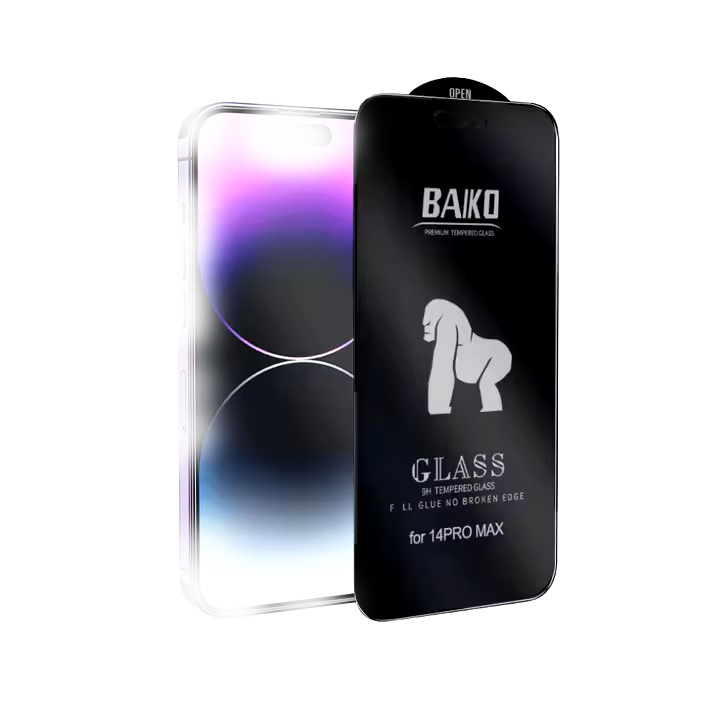 Kính cường lực Chống Nhìn Trộm BAIKO full màn hình cho các dòng iPhone từ 7 đến 16 Pro Max - Phụ Kiện 1986