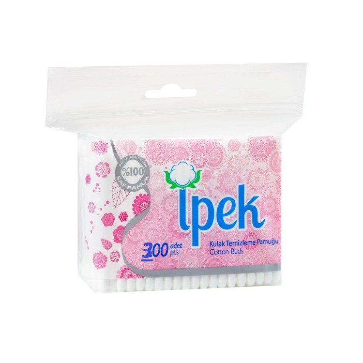 Bịch Bông Tăm Ipek Thổ Nhĩ Kỳ 300 Cái