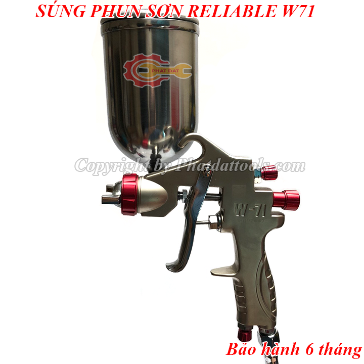 Sung phun sơn RELIABLE CHRB-W71 cao cấp-Hàng xuất Nhật-Bảo hành 6 tháng