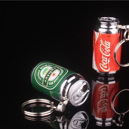 Bật Lửa Móc Khóa Hình Lon Ken Độc Đáo