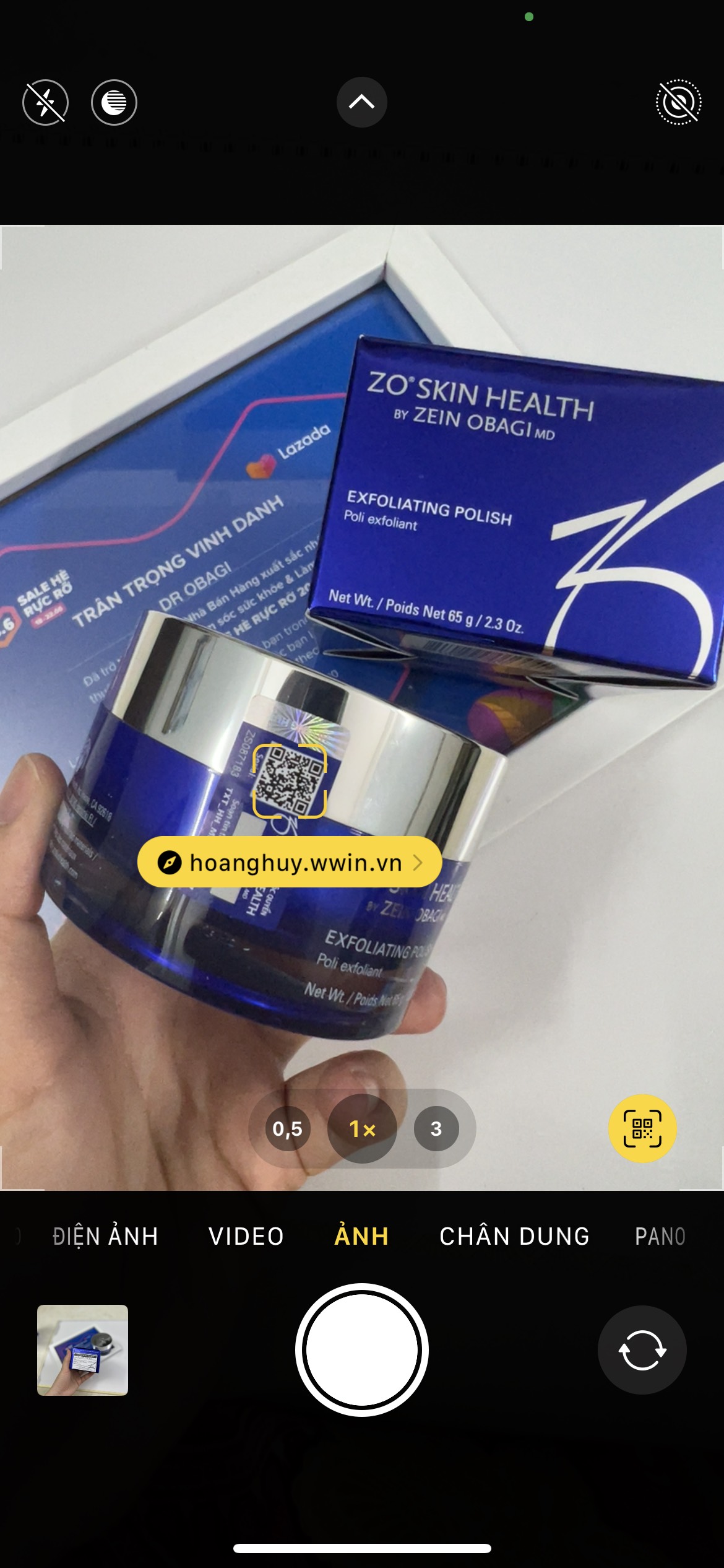 DR OBAGINI KEM TẨY TẾ BÀO CHẾT EXFOLIATING POLISH