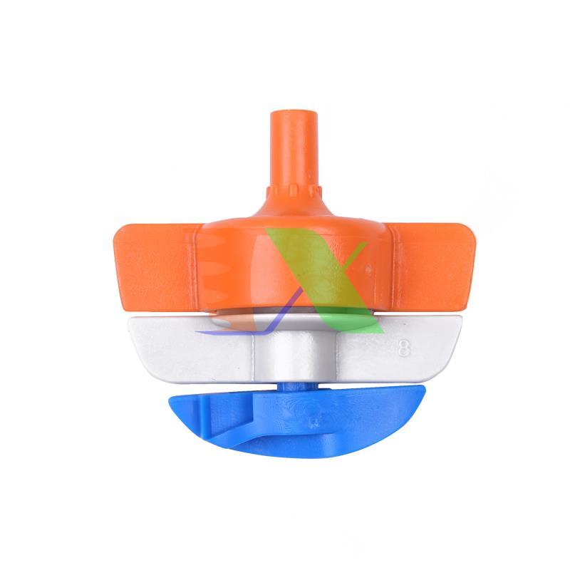 Set 10 head watering rotating 360 ° Spinnet lace 21