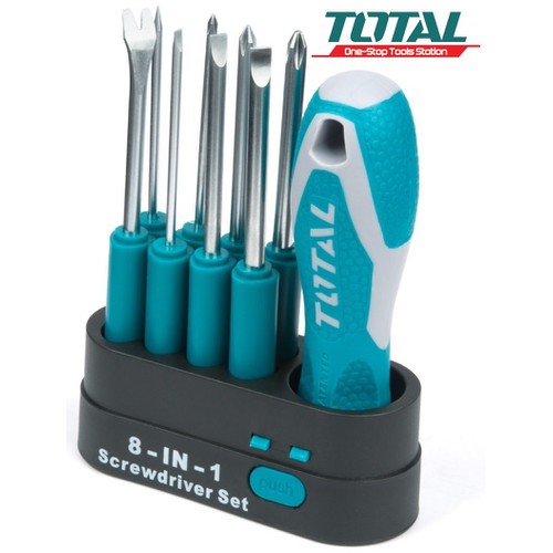 Bộ 9 tua vít đa năng Total THT250906