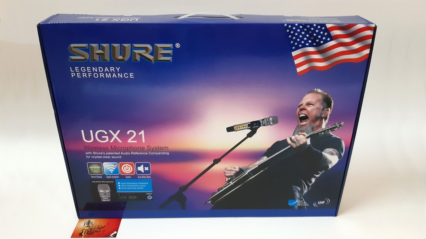 Bộ 02 Micro không dây cao cấp SHURE UGS M9 - 4 Antenna