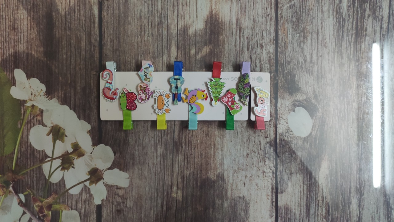 Combo 5/10 kẹp handmade cực xinh cho bé (kẹp lớn)