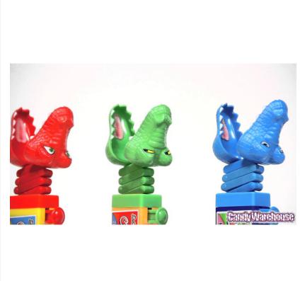 Kẹo Mút Đồ Chơi Cá Sấu Gator Chomp 17gr