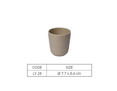 [HCM]Ly Nhựa Melamine Trà Đá Màu Nâu