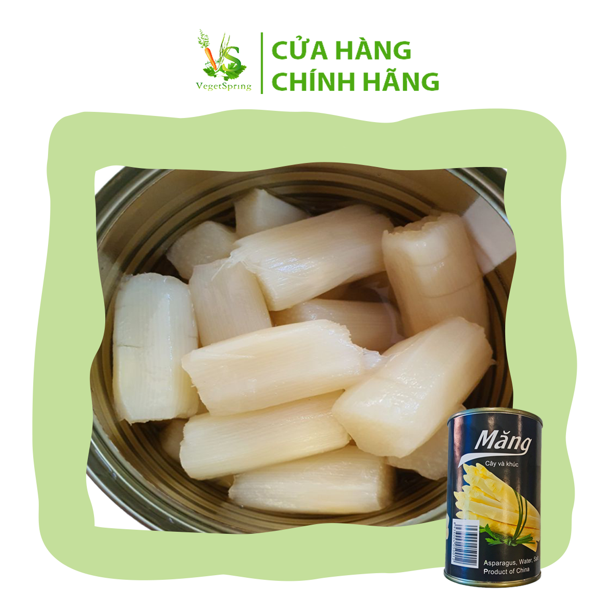 Măng Tây Đóng Lon Jiangli 430g