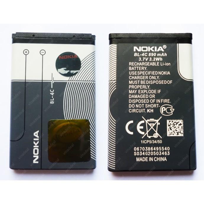 Pin NOKIA BL - 4C (Pin 2IC) Pin nhập khẩu