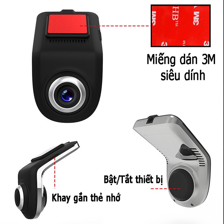 Camera hành trình cho màn hình android U3 ADAS