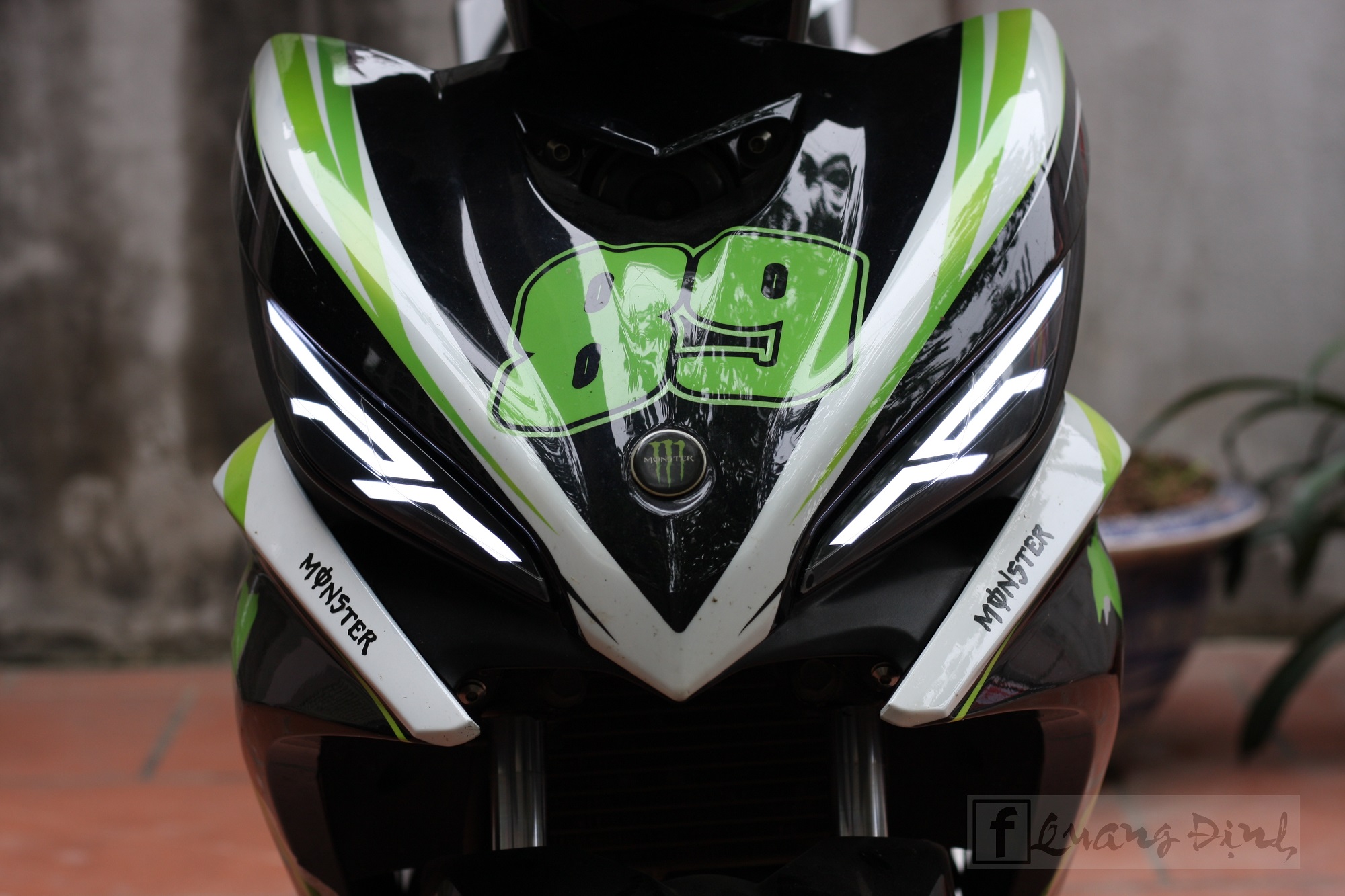 Exciter 135 LED Audi Mẫu Komani