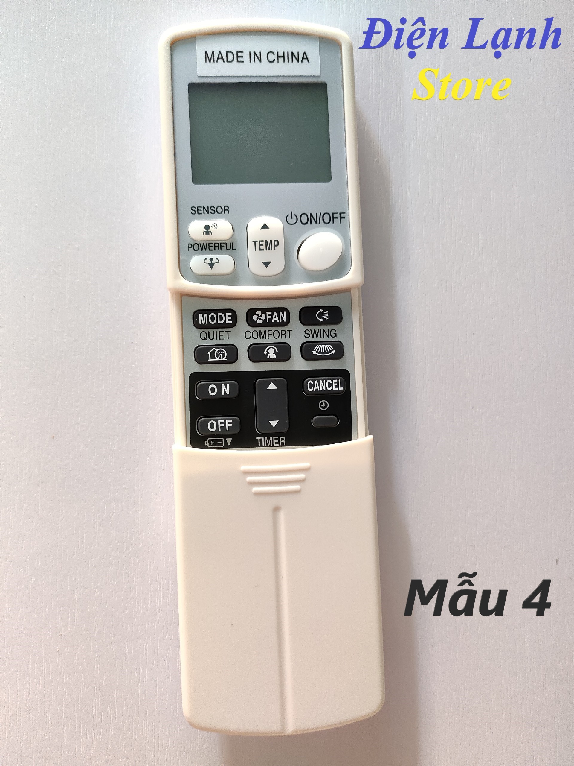 Remote máy lạnh Đai King các loại. (tặng kèm cặp pin).