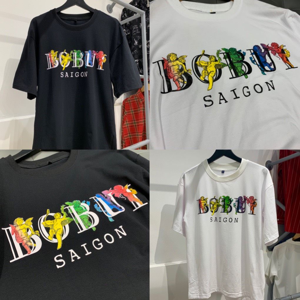 [HCM][SUPER SALE] ÁO THUN BOBUI UNISEX (TRẮNG)