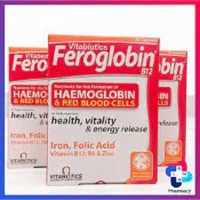 Viên bổ sung Sắt Feroglobin hộp 30 viên