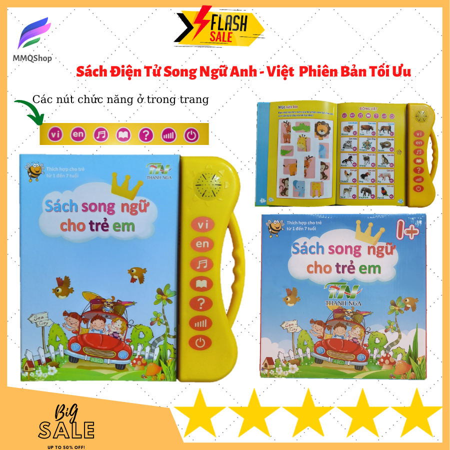 Sách điện tử song ngữ cho bé