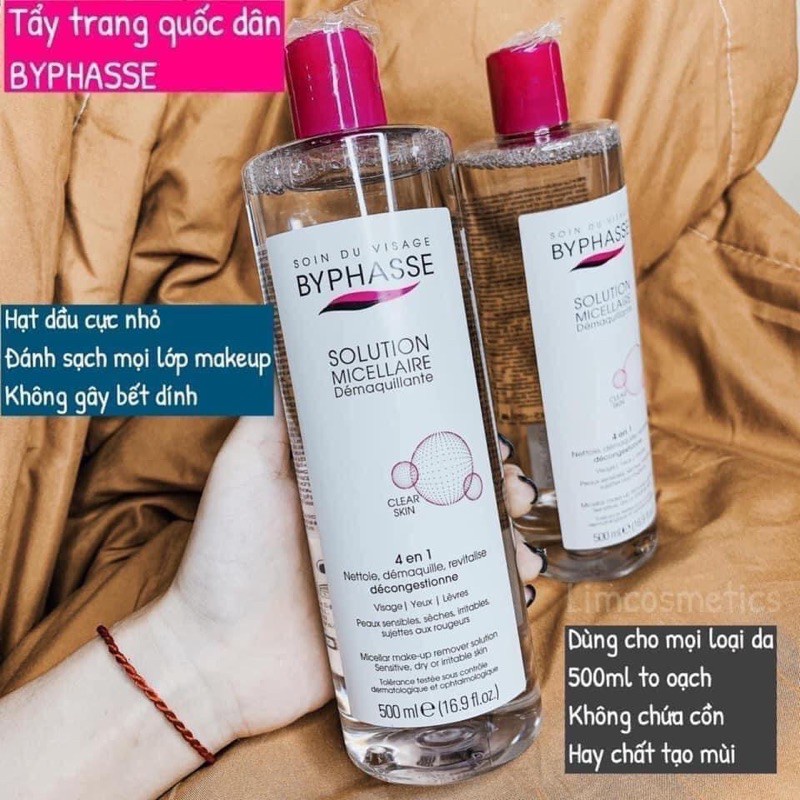 [Byphasse] Nước Tẩy Trang Dành Cho Mọi Loại Da
