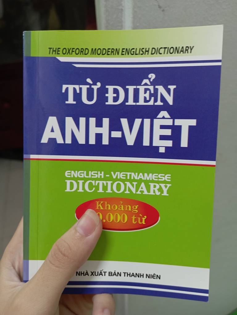 Sách Từ Điển Anh Việt 30.000 Từ