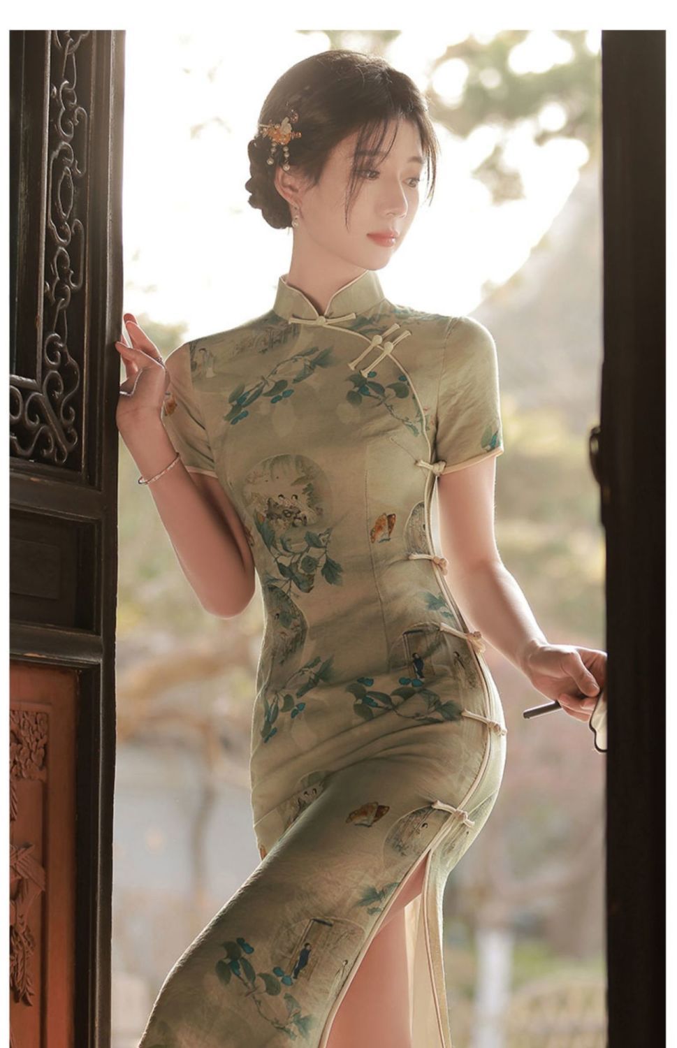 Đầm Thượng Hải, chất liệu nhung chun, co giãn,... - Thời trang Áo dài, sườn  xám Thượng Hải, váy, trang phục truyền thống | Facebook