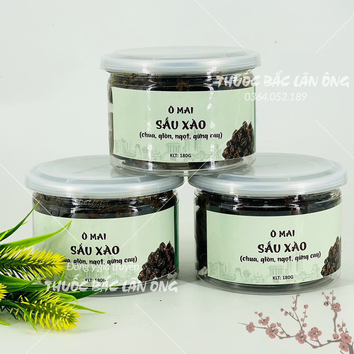Ô mai sấu xào đặc sản Hà Nội (Vị chua chua, ngọt ngọt, cay nhẹ rất ngon)