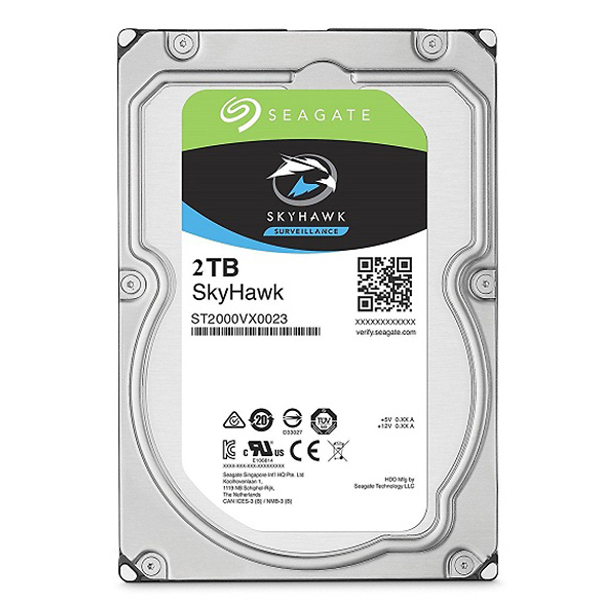 Ổ Cứng HDD SEAGATE SKYHAWK SATA III - <500G-1T-2T-3T-6T> CHUYÊN CAMERA