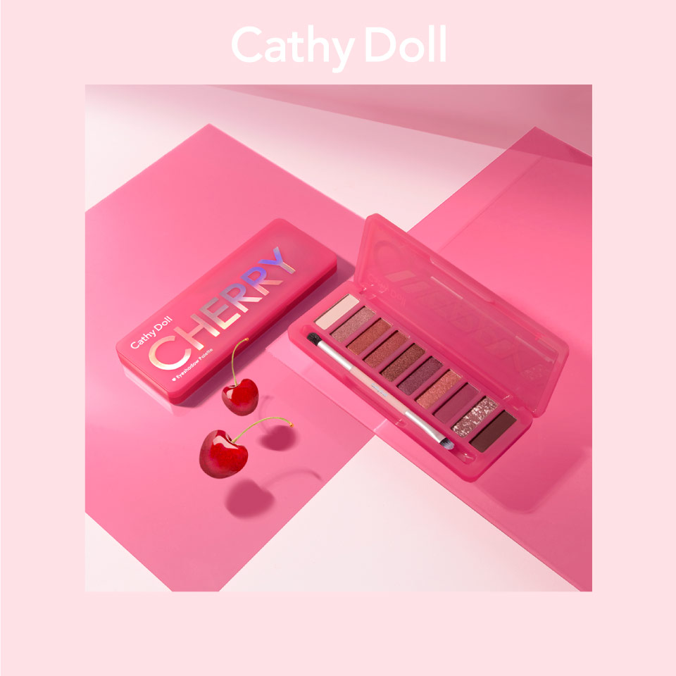 Bảng mắt nhũ 10 màu Cathy Doll Eyeshadow Palette