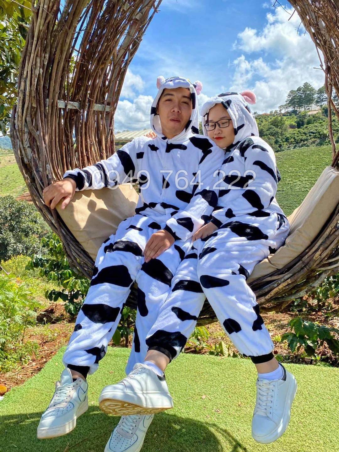 Bộ Đồ Thú Bò Sữa Người Lớn 🖤 Bộ Đồ Thú Bò Sữa Đẹp