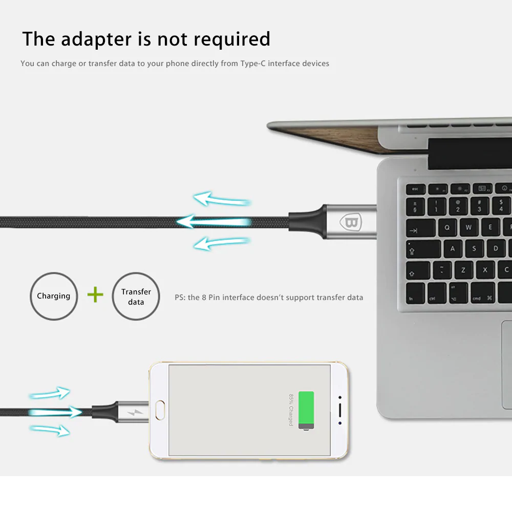 Dây cáp Sạc Nhanh MFi Type C to L(iP/iPad) 30W Choetech IP0040 – PD 3.0, Truyền Dữ Liệu 480Mbps, TPE Cao Cấp cho iphone 6 7 8 X Xs Max 11 12 13 14 Pro Max Plus Mini