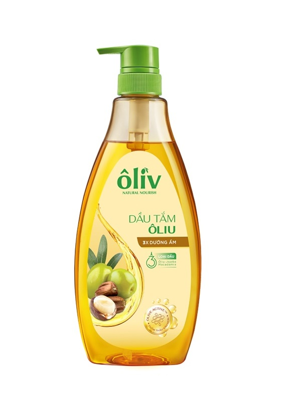 Sữa Tắm Dưỡng Ẩm Oliv Purite Provence Chai 650ml tặng kèm chai dầu gội 165ml