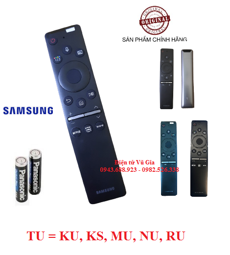 Điều khiển tivi Samsung TU 2020 dùng tốt cho các dòng tivi Samsung từ 2015 đến 2020- Hàng mới chính hãng Tặng kèm Pin