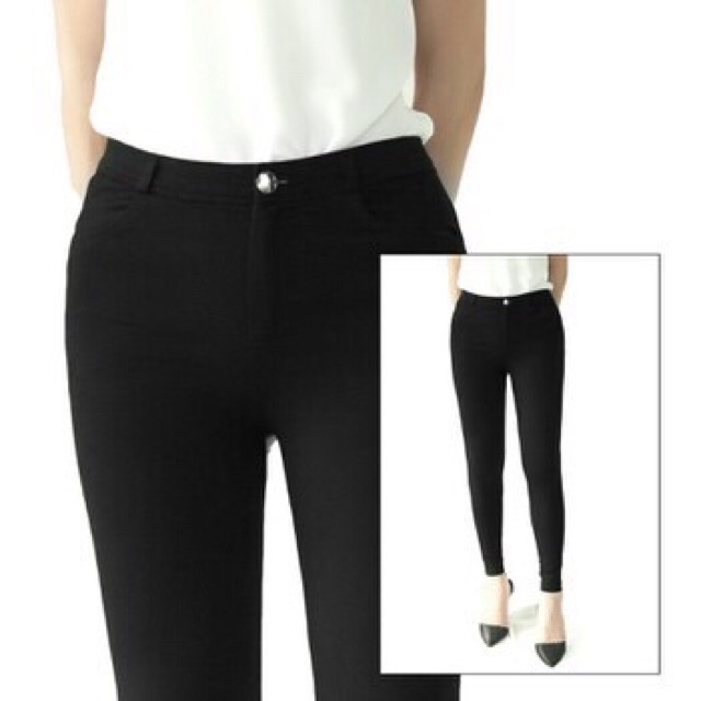 quần legging cạp khoá