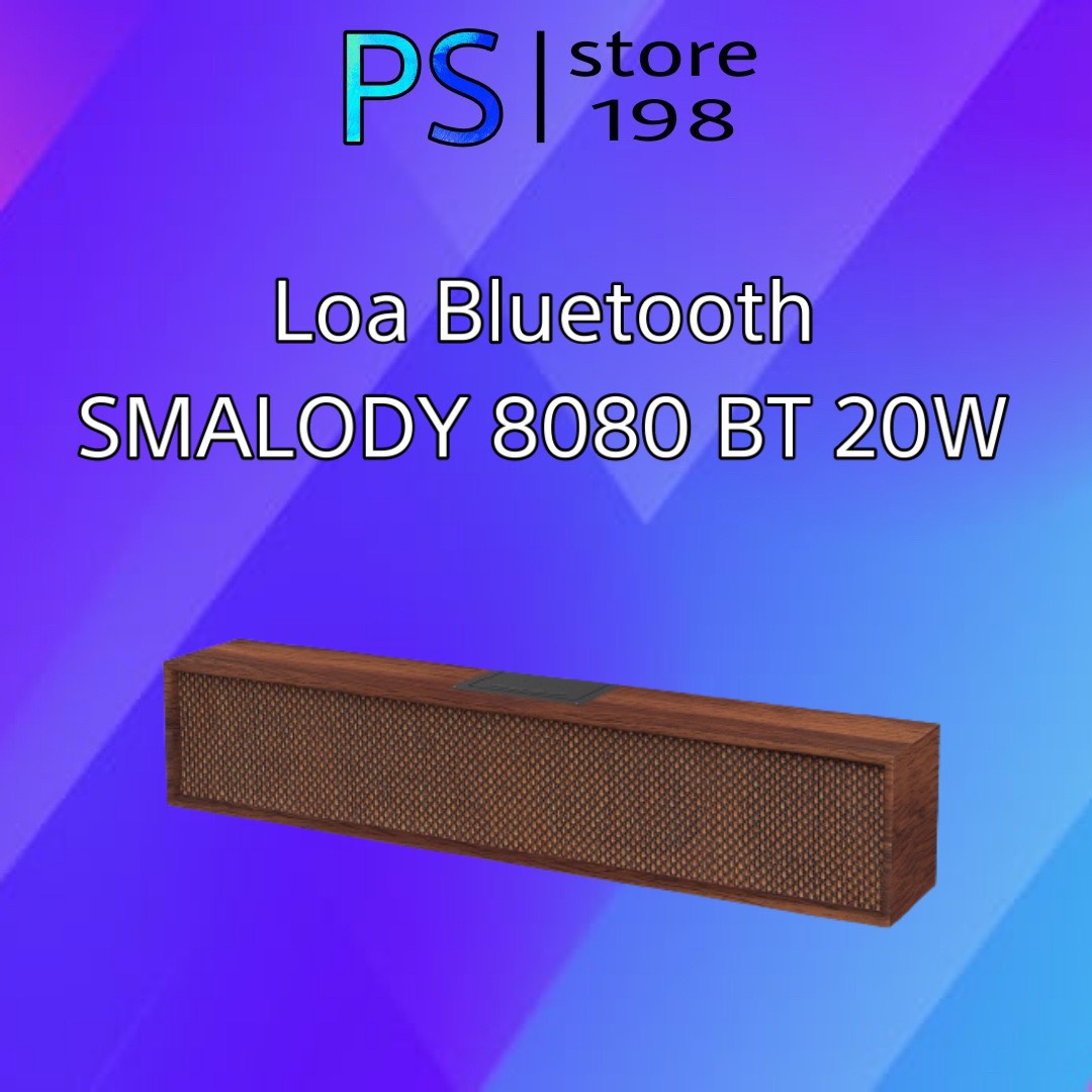 Docooler Loa SMALODY 8080 BT Loa PC Loa Không Dây Bằng Gỗ Tiện Dụng Cổ Điển