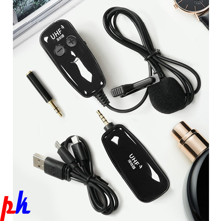Micro cài áo không dây cho điện thoại, camera P12L