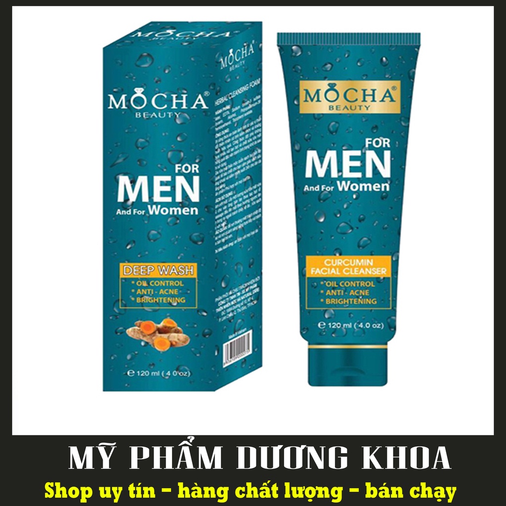 Sữa rửa mặt nghệ nano mocha