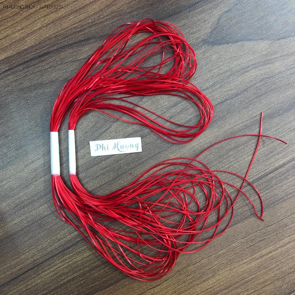 5m - 10m dây cước thun lụa co giãn của Nhật loại tốt dùng xỏ vòng tay
