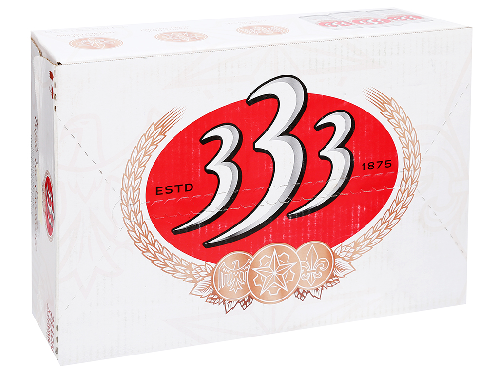 [Siêu thị WinMart] - Thùng 24 lon bia 333 Export 330ml