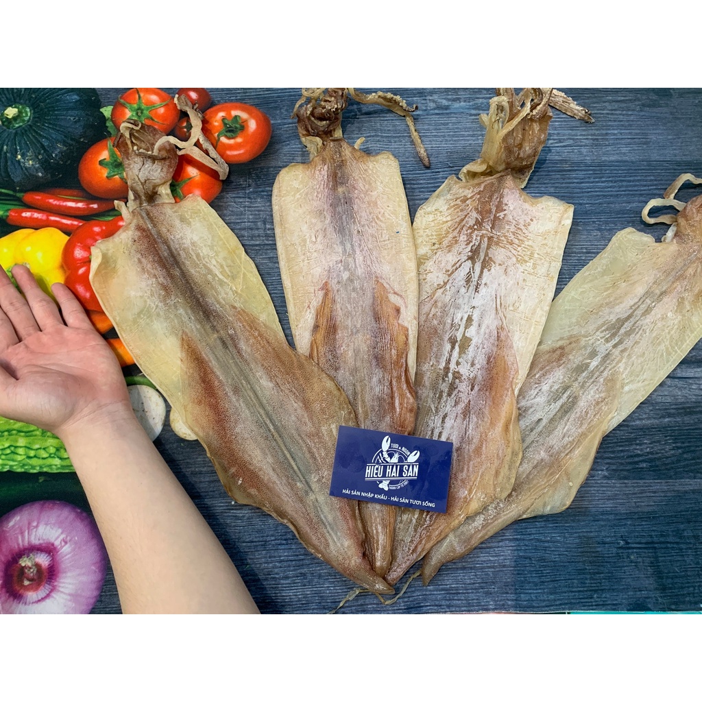 [Giao Nhanh HCM] Mực Khô Câu Phan Rang Loại I - Size 8-12 con/kg( Túi 500Gr)